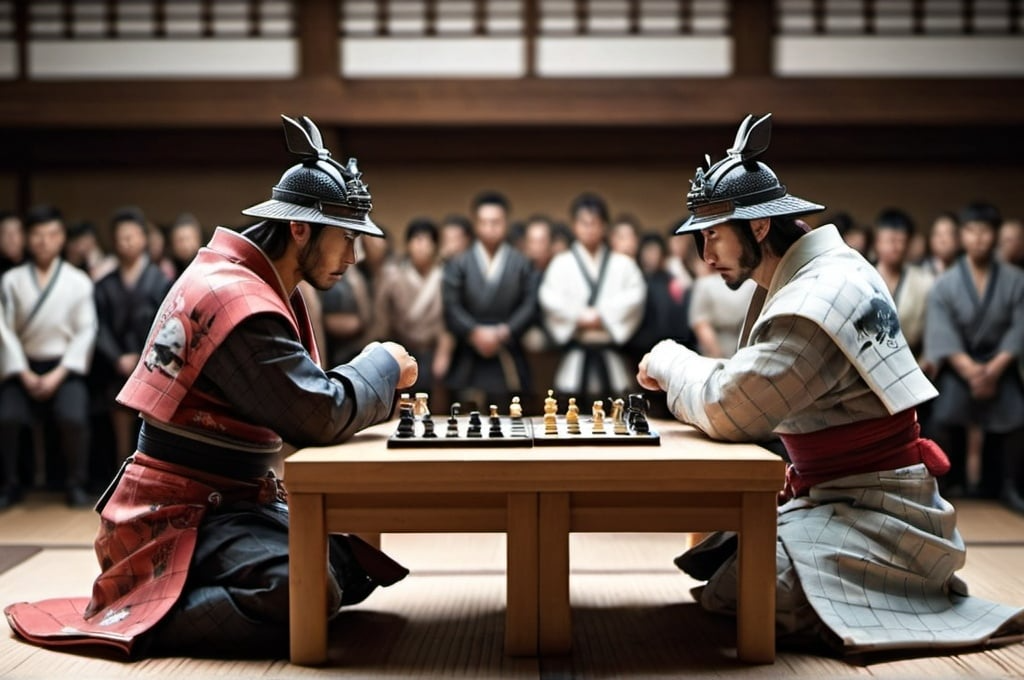 The battle of chess is meant, in this instance, to be the way one must think and plan to be able to pick and choose the people one associates with...to choose who to forgive and what to forget.